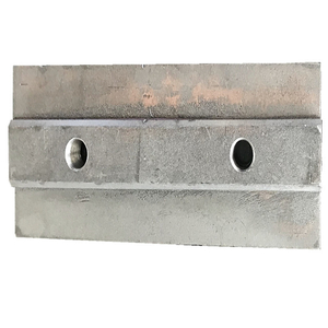 Butterfly Shape 63HRC Shredder Hammer Tips For Sugarcane Crushing