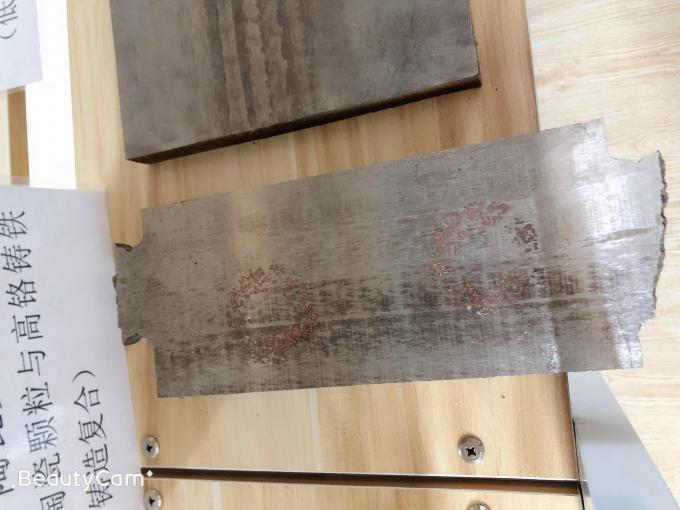 Ceramic Inserted High Chromium White Iron Casting 2