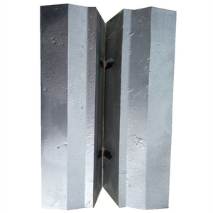 Anti Impact Flat / Veed Type 63HRC Bimetallic Hammer Tips