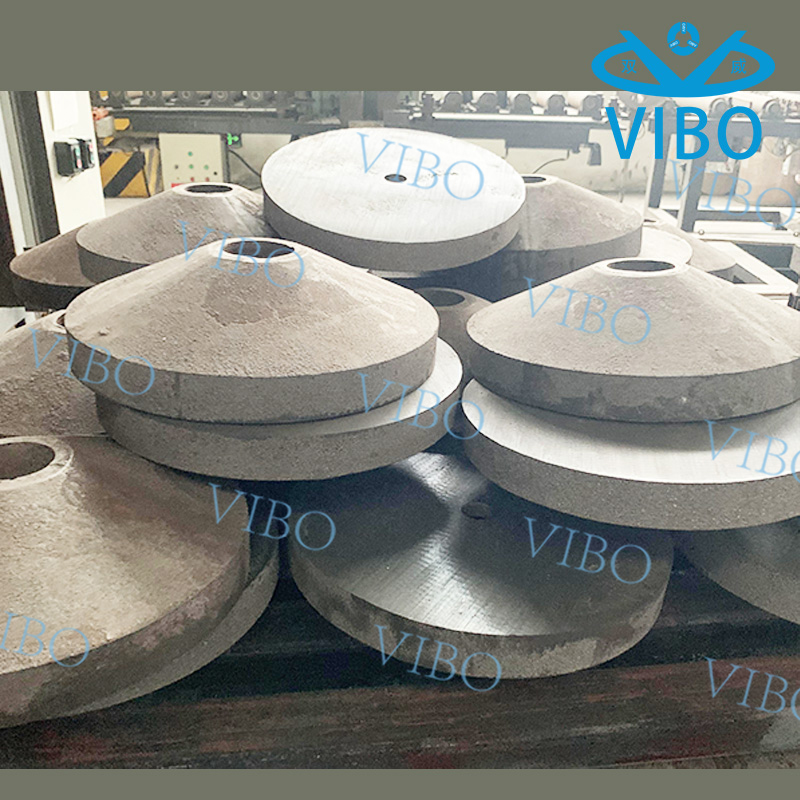 cheek plate(tungsten carbide+mild steel)