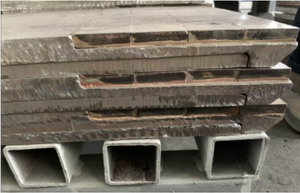 ISO90001 63HRC / 700BHN Vacuum Brazing Tungsten Carbide Wear Parts