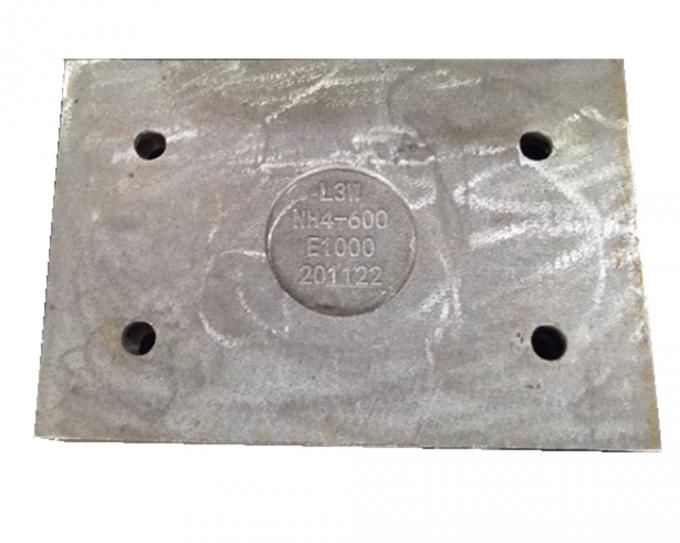 Cement Mill Casting Chromium Wear Plates 63HRC 1