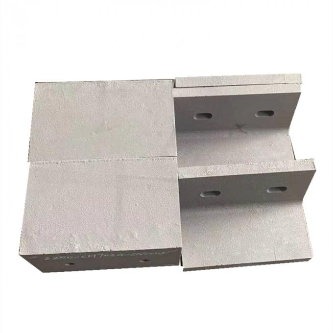 High Chromium Bimetallic Composite Lining Plate 64HRC With Double Hole 1