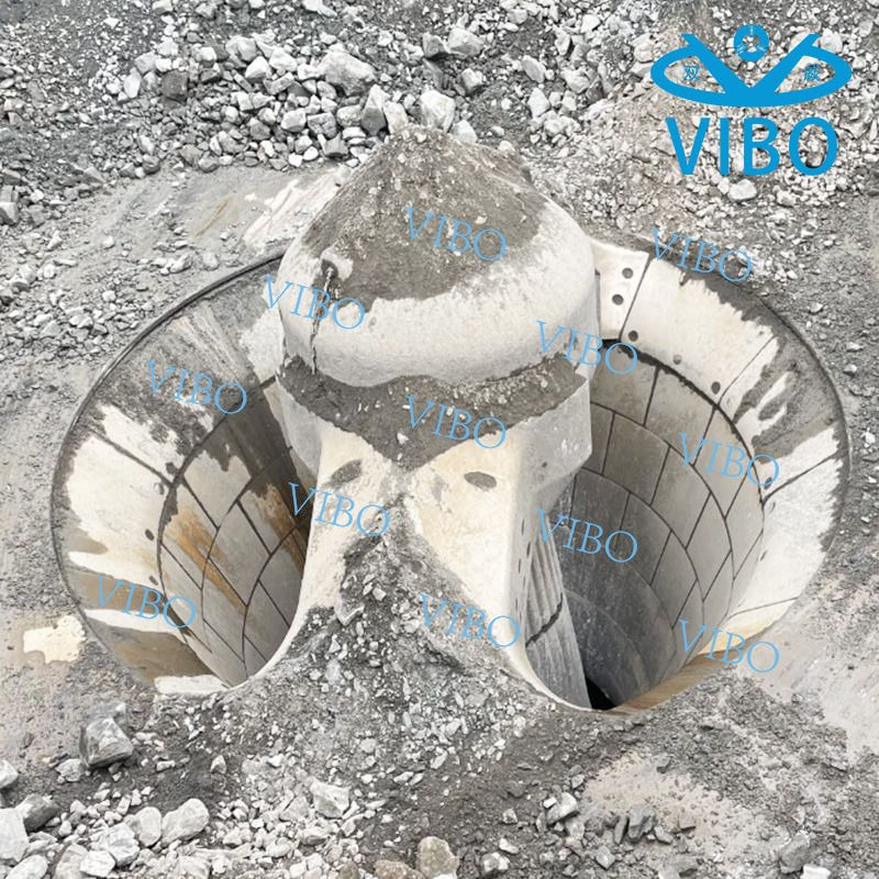 Gyratory crusher wear materials and liner segments
